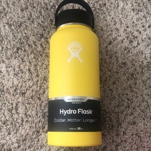 32 oz yellow hydro flask